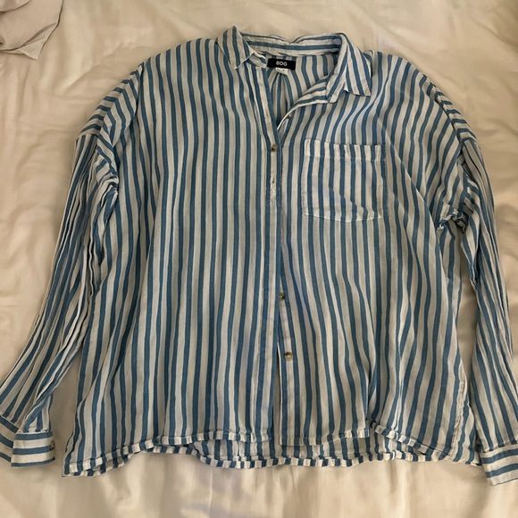 BDG urban outfitters striped button down shirt - Picture 1 of 4